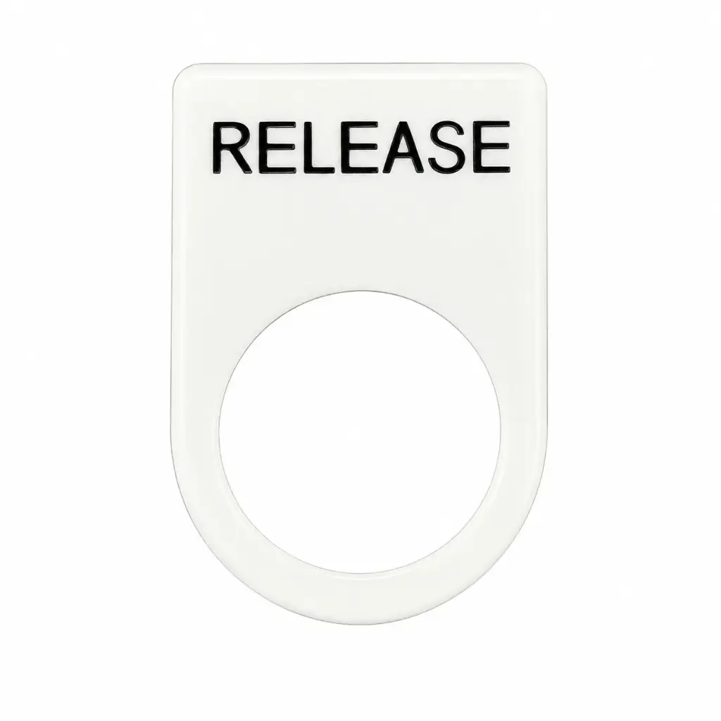 [9015] Label, Release Button