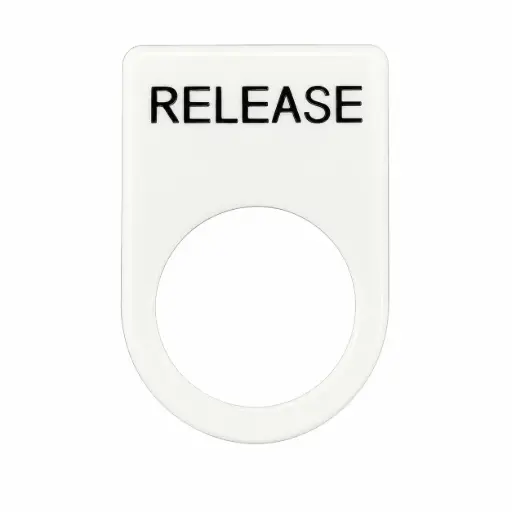[9015] Label, Release Button