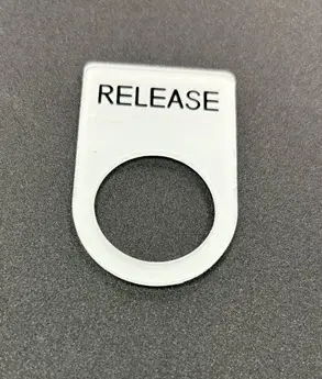 [9015] Label, Release Button