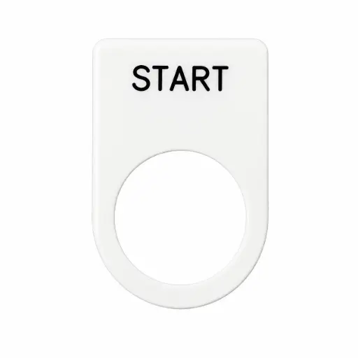 [9020] Label, Start Button